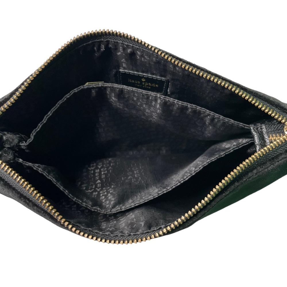 Kate Spade New York 249634 Womens Dawn Place Velvet Madelyne Hand Bag Black. - Picture 11 of 15